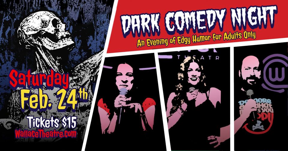 Dark Comedy Night: An Evening of Edgy Humor for Adults Only