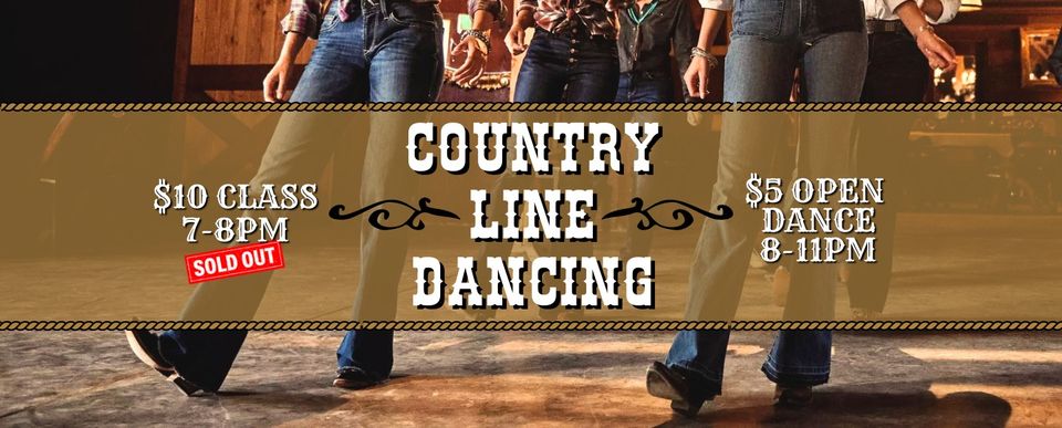 Country Line Dancing- Class and Open Dance
