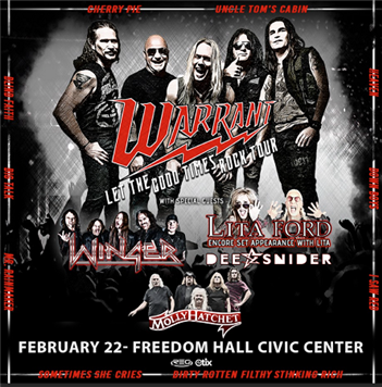 Warrant – Let The Good Times Rock Tour