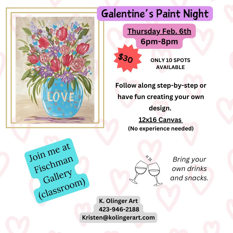 Galentine’s Paint Night