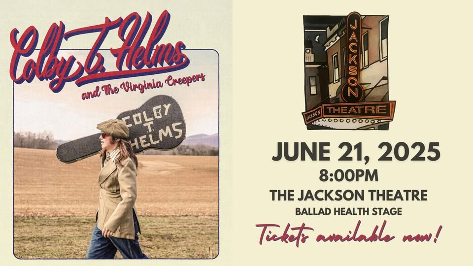 Colby T. Helms & the Virginia Creepers at the Jackson Theatre