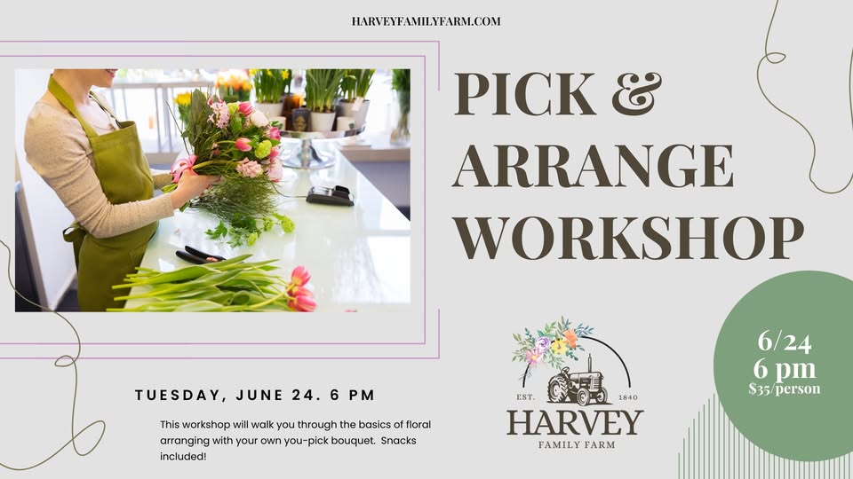 Pick & Arrange Floral Basics Workshop