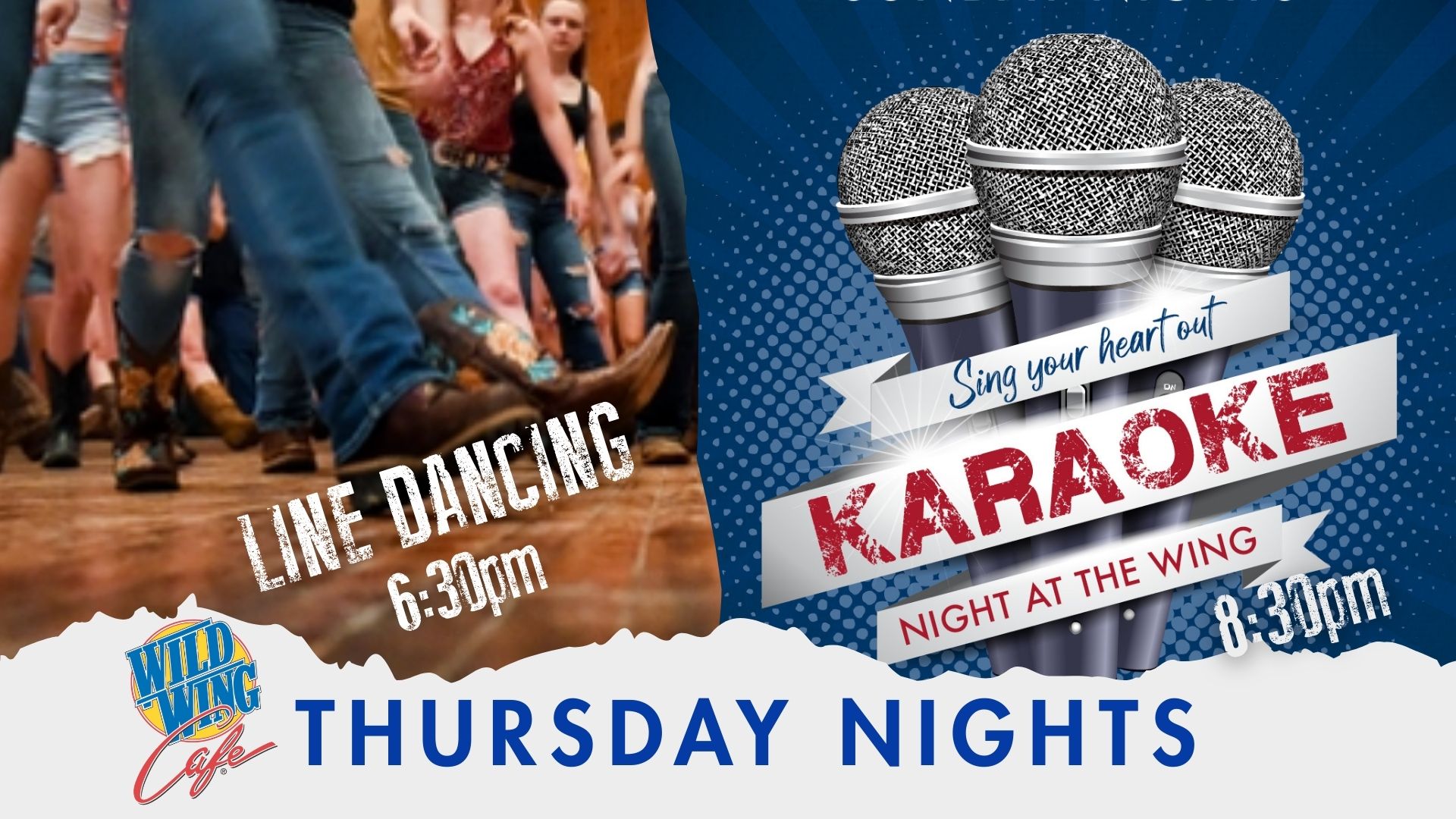 Line Dancing & Karaoke Every Thursday Night