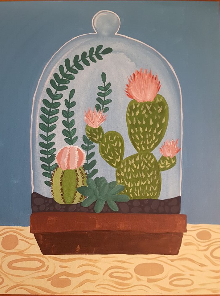 Cactus Canvas Class