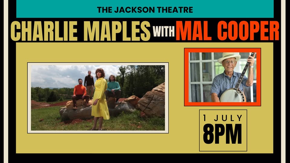 Charlie Maples with Mal Cooper at the Jackson Theatre