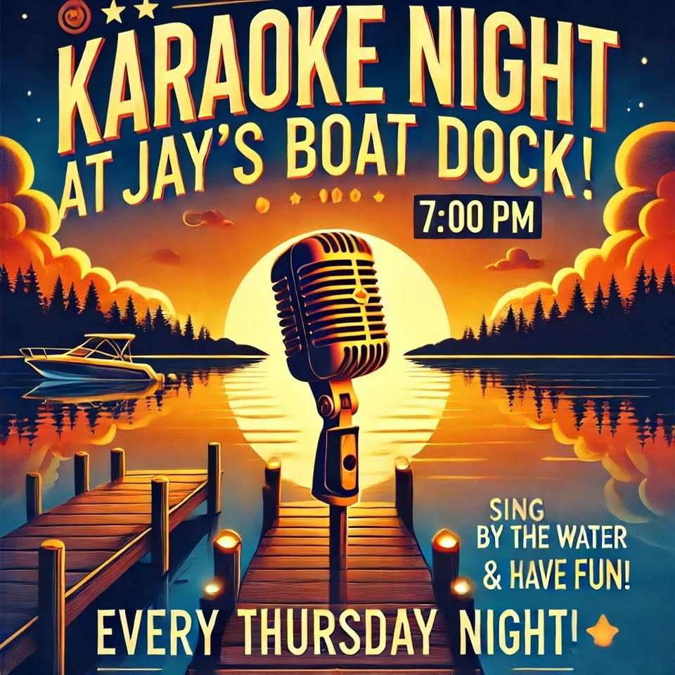Karaoke Night at Jay’s Boat Dock