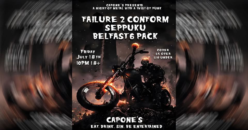 Failure 2 Conform | Seppuku | Belfast 6 Pack