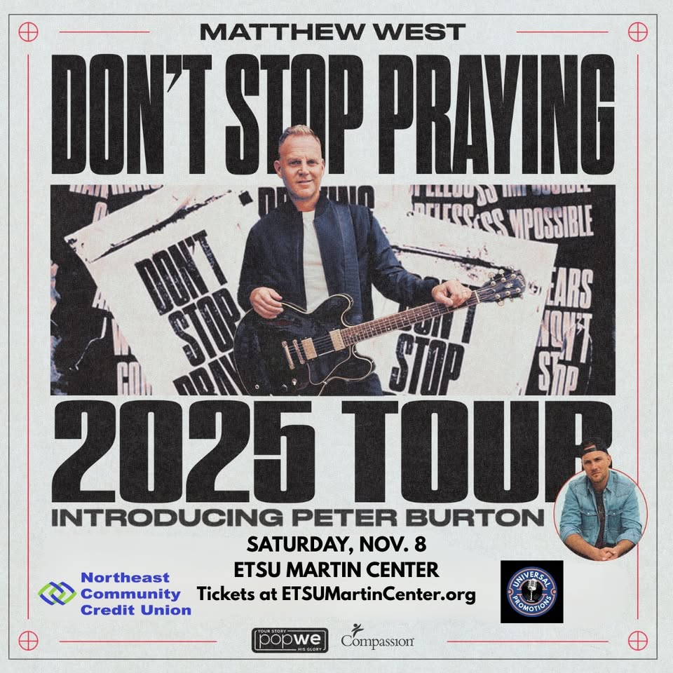 Matthew West Don’t Stop Praying Tour 2025