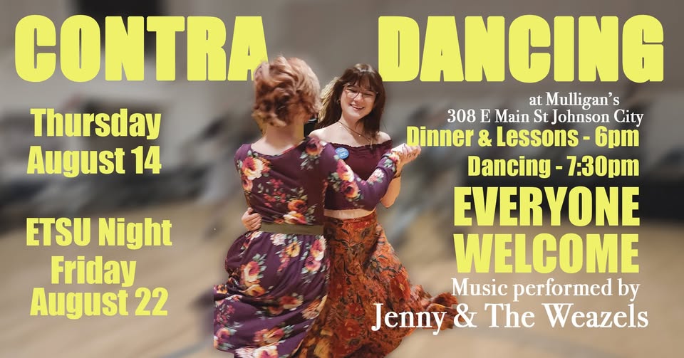 Contra Dancing w/Jenny and the Weazels