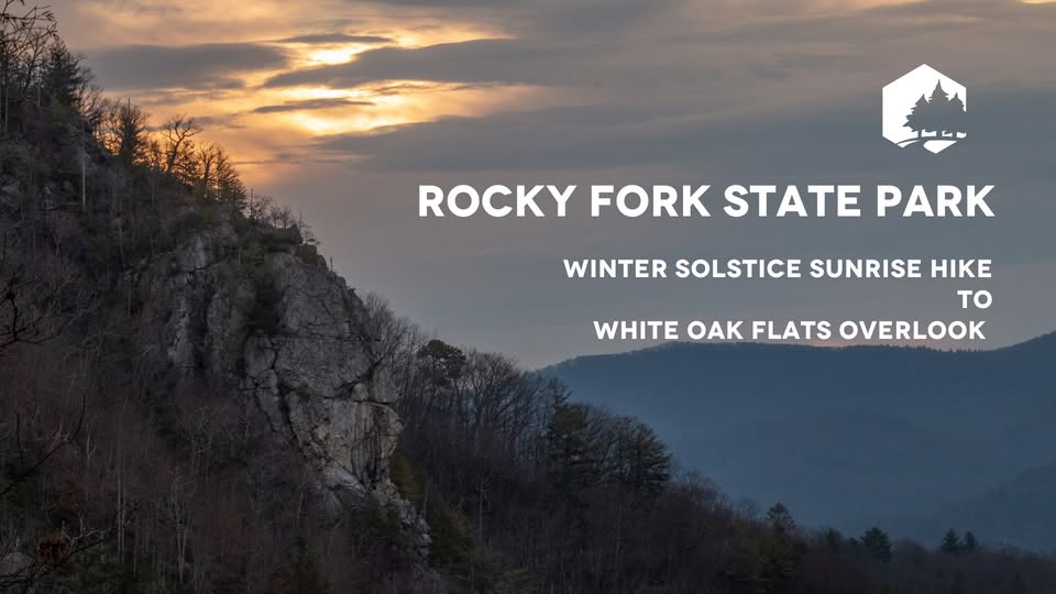 Winter Solstice Sunrise Hike to White Oaks Flats Overlook