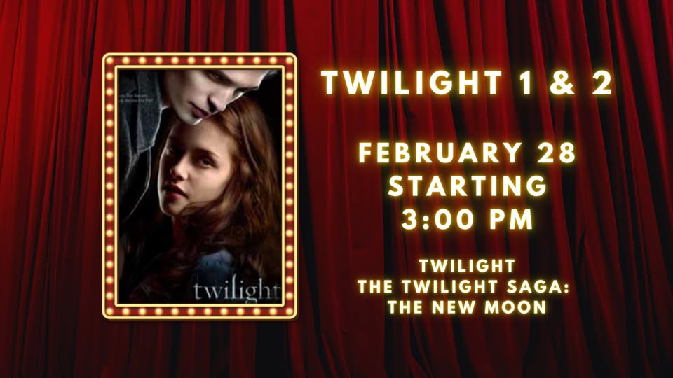 Twilight Saga- Double Feature at The Jackson Theatre