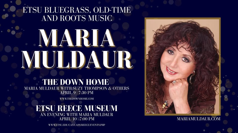 AN EVENING WITH MARIA MULDAUR!|ETSU Reece Museum