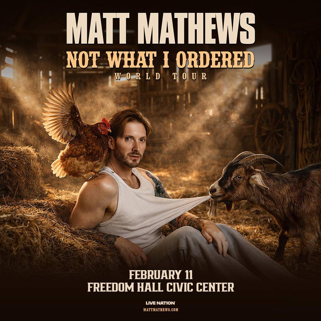 Matt Matthews “Not What I Ordered” World Tour