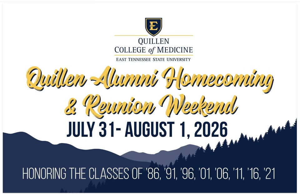2026 Quillen Alumni Reunion