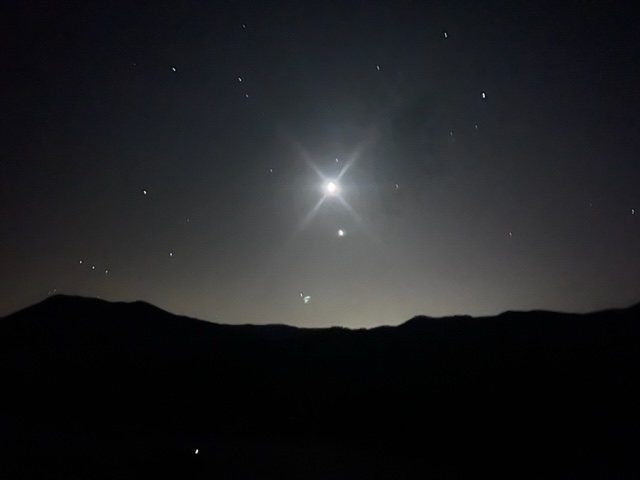 June Evening Moon Hike