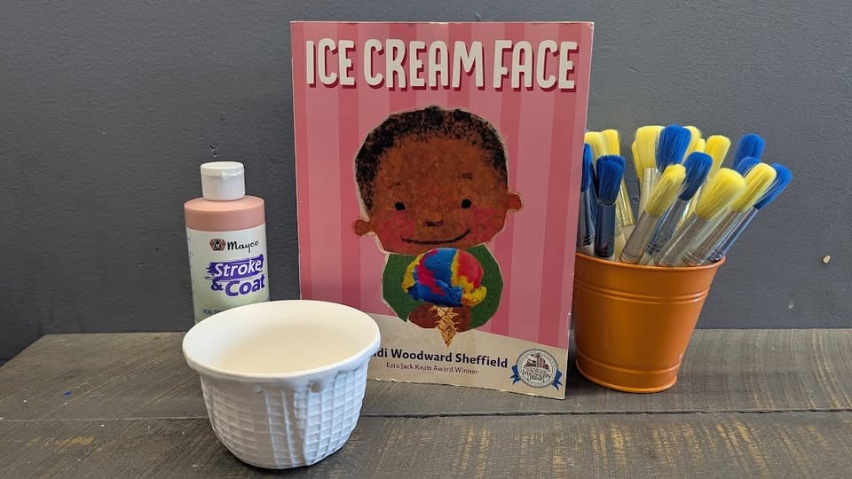 Storytime & Paint: “Ice Cream Face”