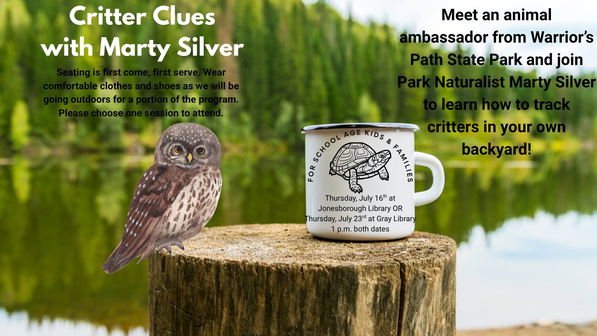 Critter Clues with Marty Silver