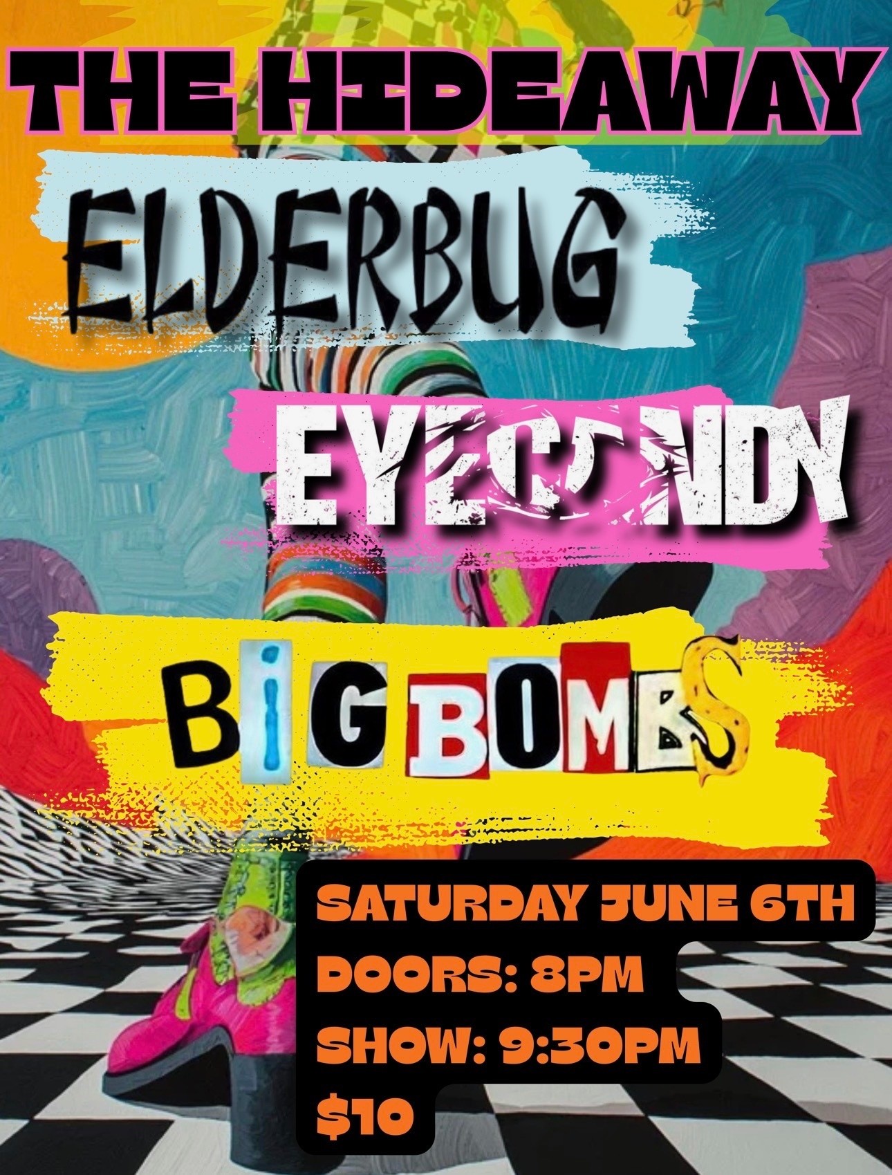 The Hideaway Presents Elderbug | Eye Candy | Big Bombs