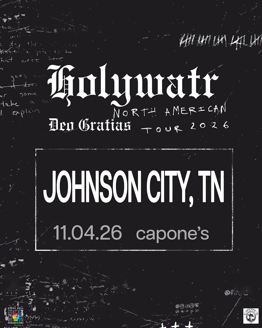 Holywatr North American Deo Gratias Tour 2026