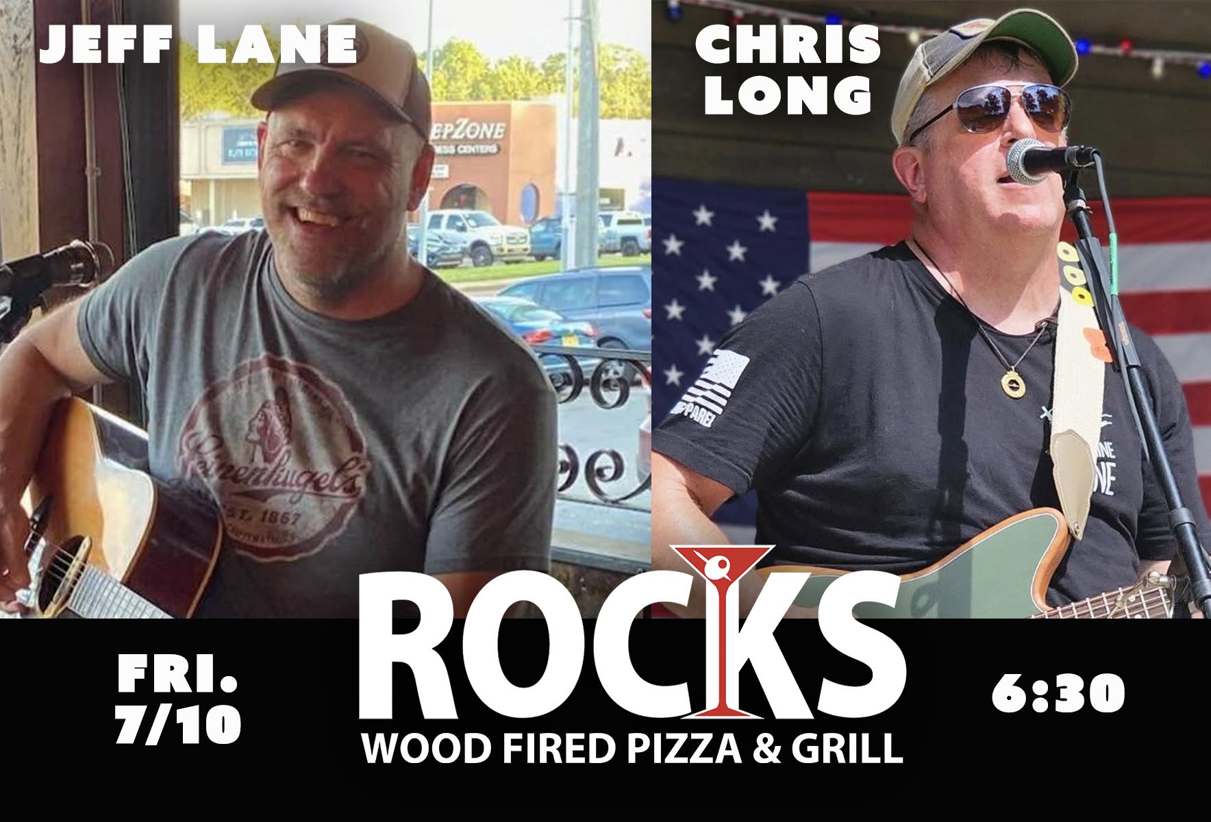 Jeff Lane with Chris Long