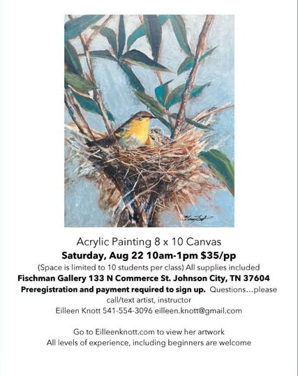 Acrylic Painting Class with Eileen Knott