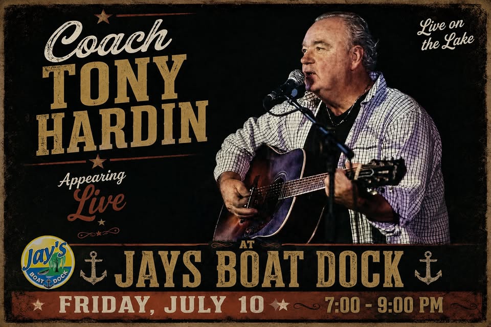 Live on the Lake – Coach Tony Hardin
