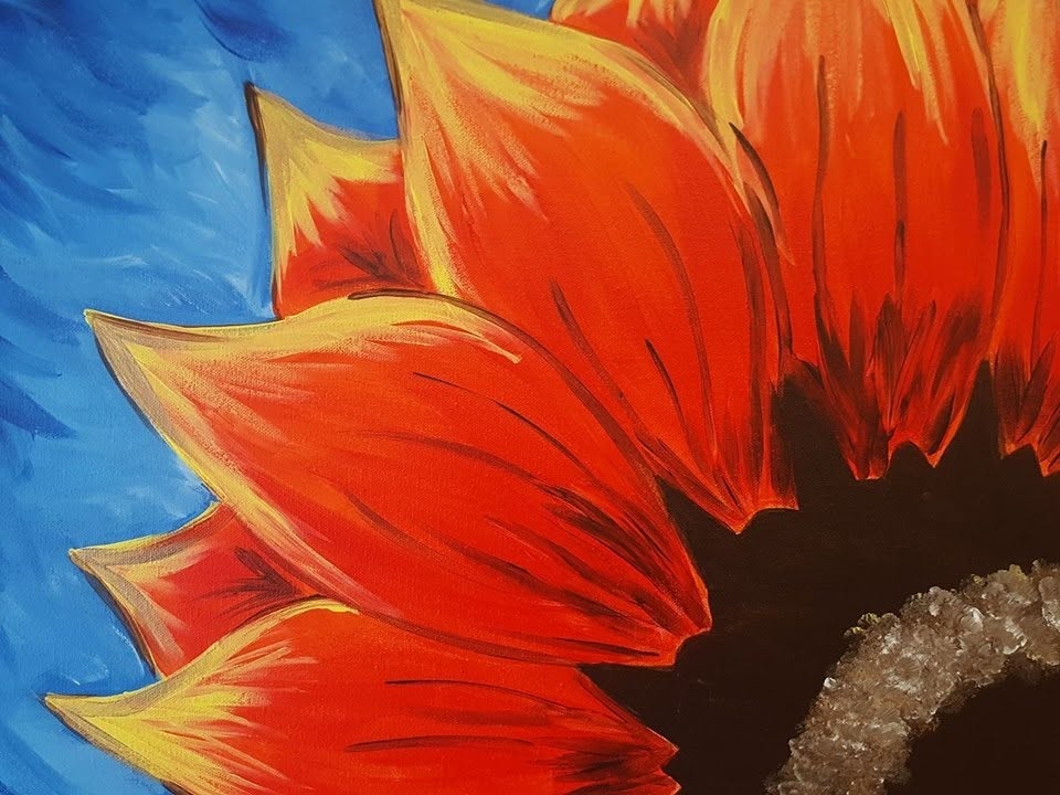 Sunflower Canvas Class