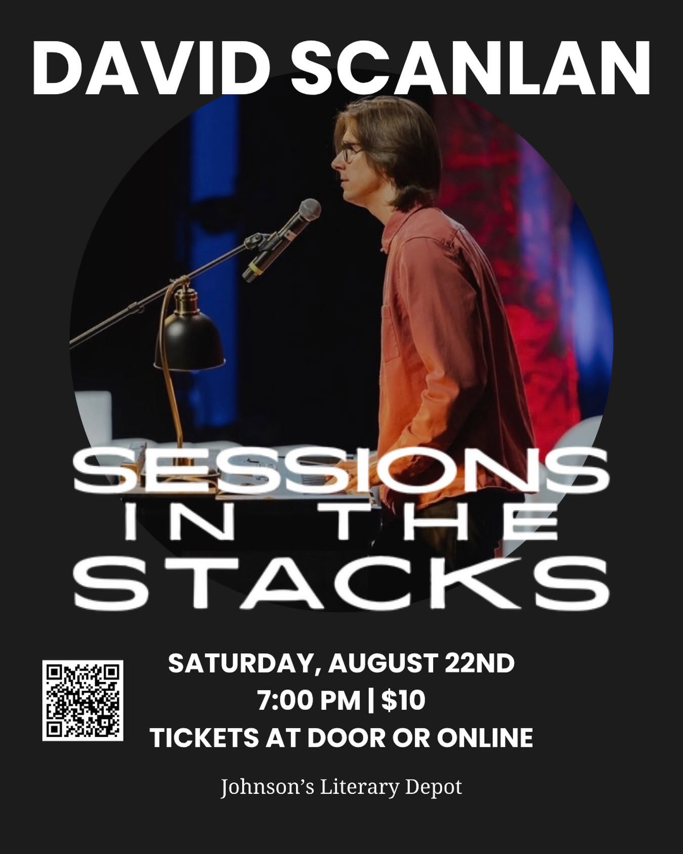 David Scanlan Sessions in the Stacks