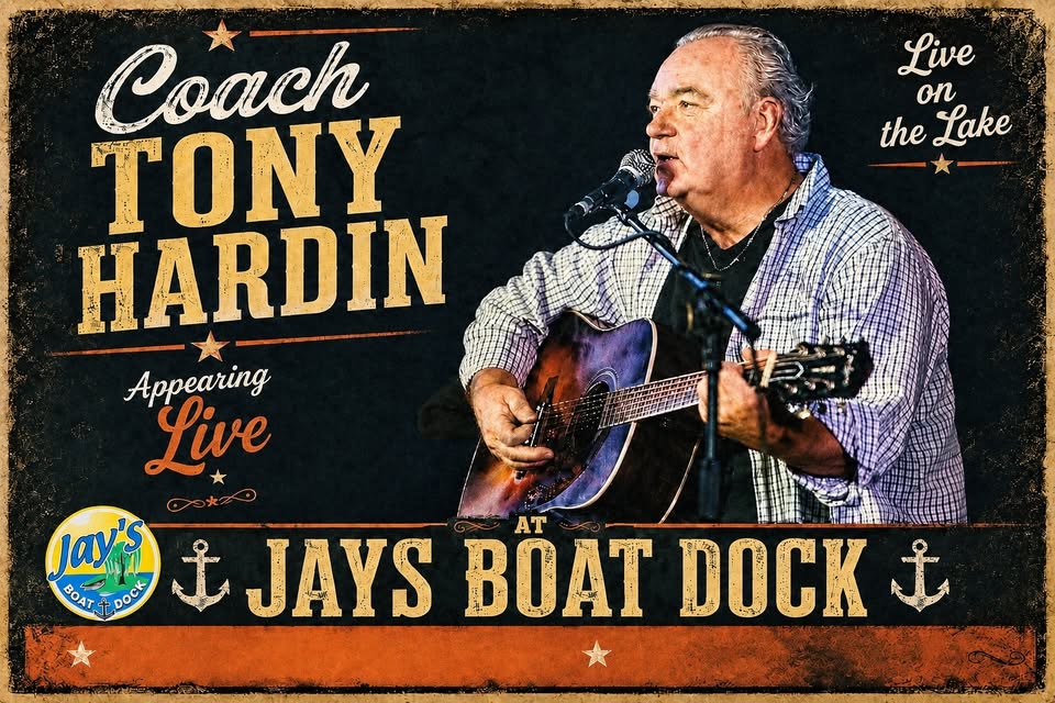 Live on the Lake – Coach Tony Hardin