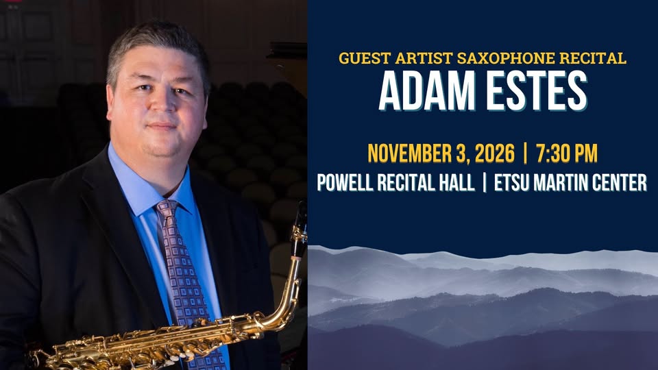 Adam Estes Saxophone Guest Artist Recital