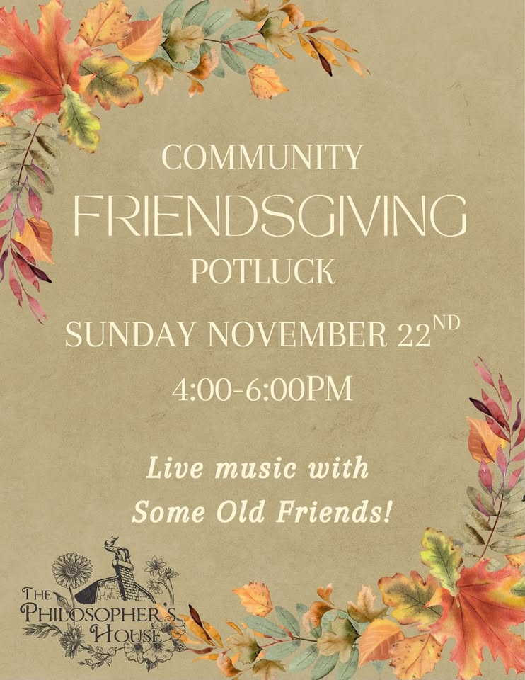Teahouse Friendsgiving Potluck